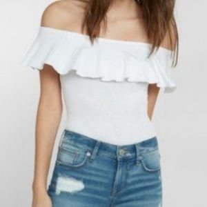 Off the shoulder bodysuit
